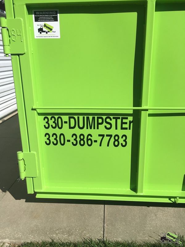 Residential Dumpster Rental NE Ohio Call Us